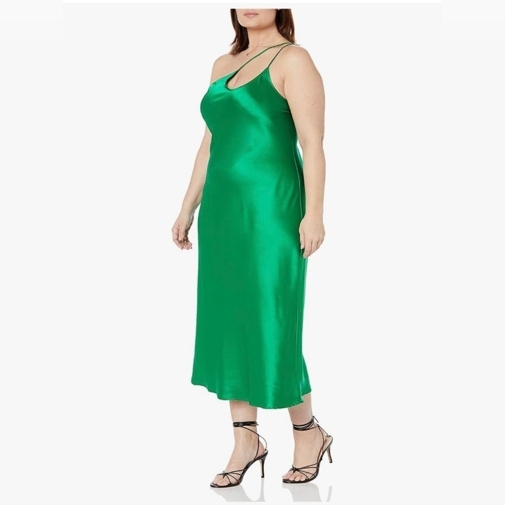 The Drop Women's Ashley Asymetrical Slip Dress #977, 994 - Picture 6 of 11